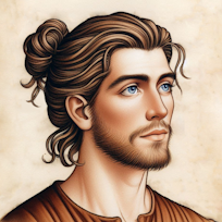 A portrait of Alfred, son of Grutan, the last Dreamer