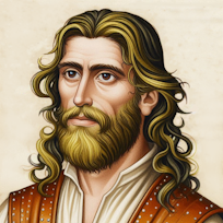 A portrait of Jerald, son of Grutan