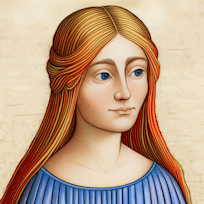 A portrait of Lera, daughter of Heimdal