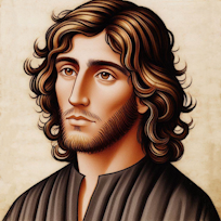 A portrait of Thomas, son of Grutan
